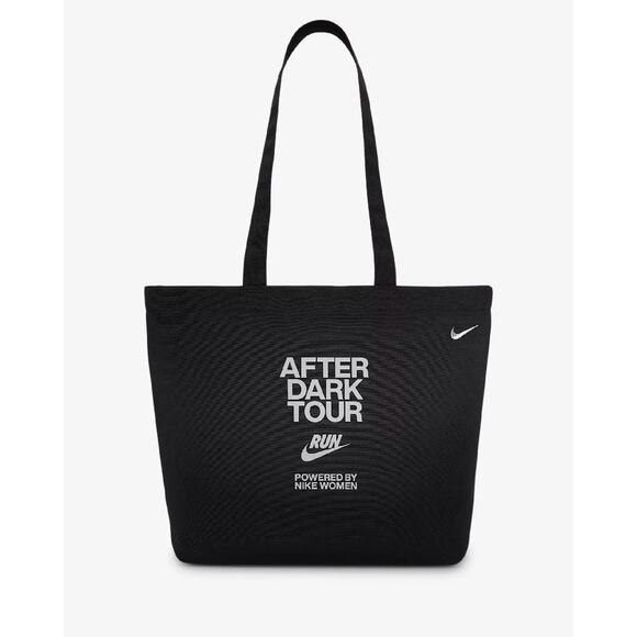 Nike Heritage 2.0 Tote Bag Travel School Shopping Black White IF8252 010 NWT - Picture 8 of 13
